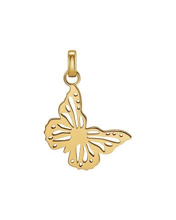michael kors butterfly charm 14k g